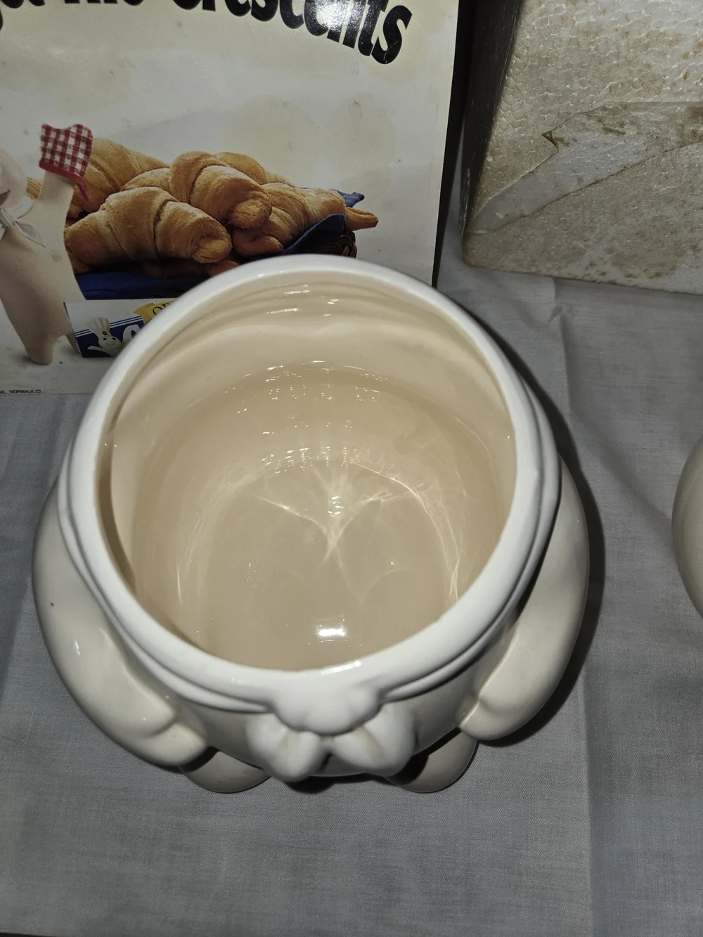 Pillsbury Poppin' Fresh White Cookie Jar